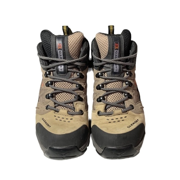 GARMONT Women's Gore-Tex XCR Brown Leather Hiking Boots Vibram Soles Size 7.5 - Picture 2 of 9